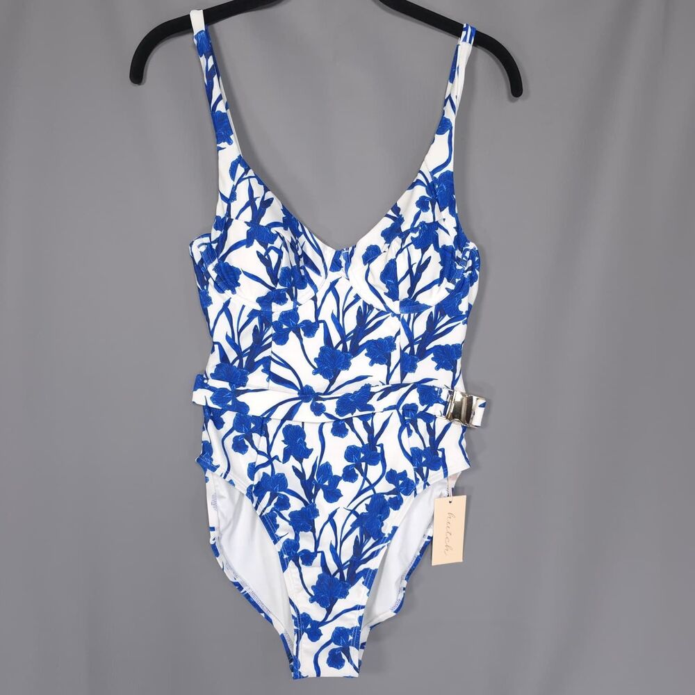 ANTHROPOLOGIE HUTCH Women's New SMALL Sally One Piece Swimsuit Underwire 9N020